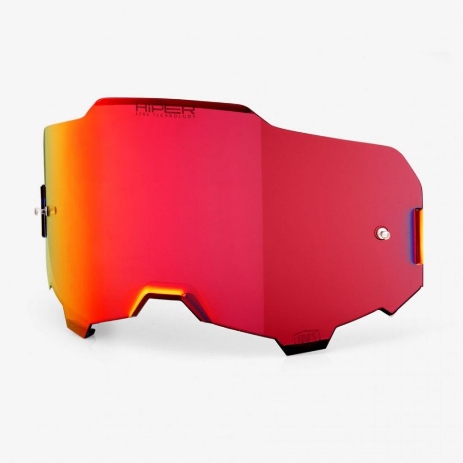 100% náhradní sklo na brýle Armega Hiper red chrome Anti-fog