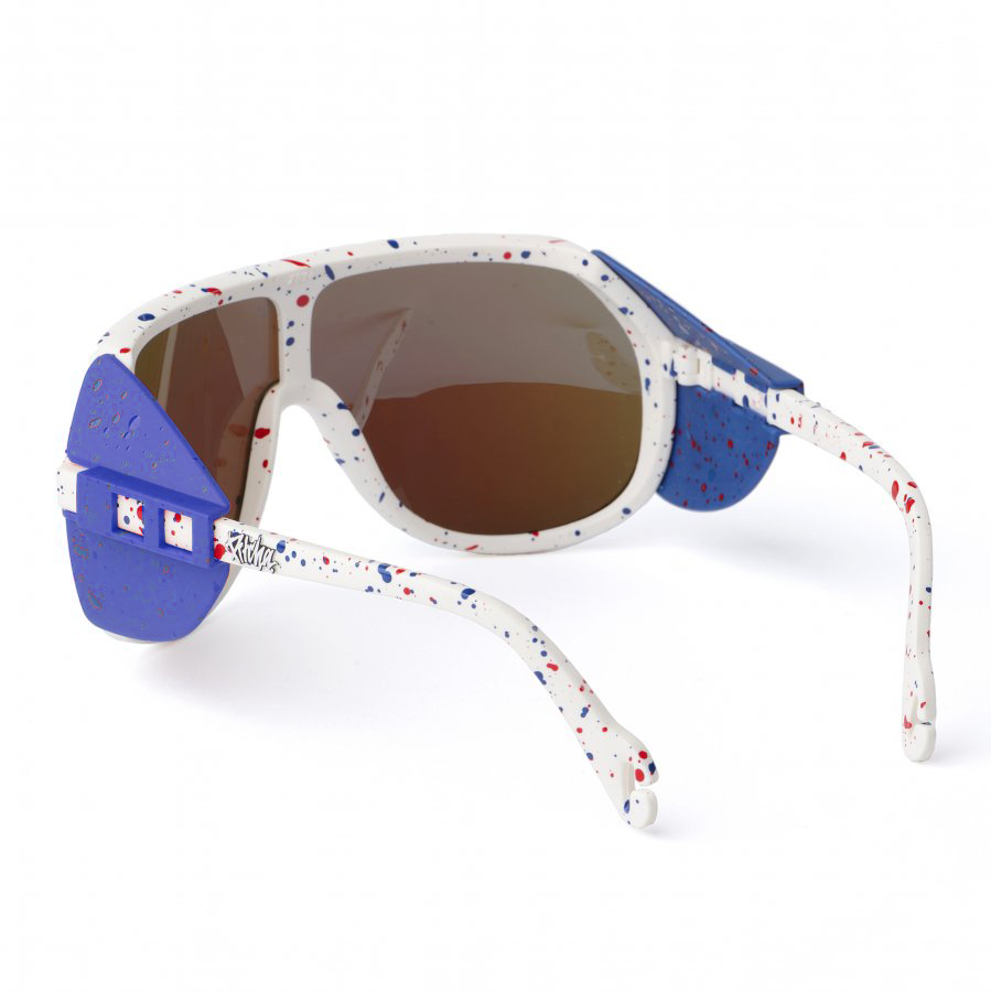 Pitcha SPLASHER sunglasses white/blue red