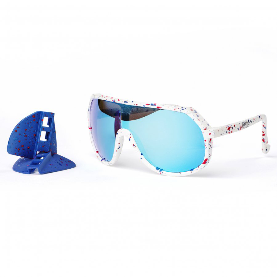 Pitcha SPLASHER sunglasses white/blue red