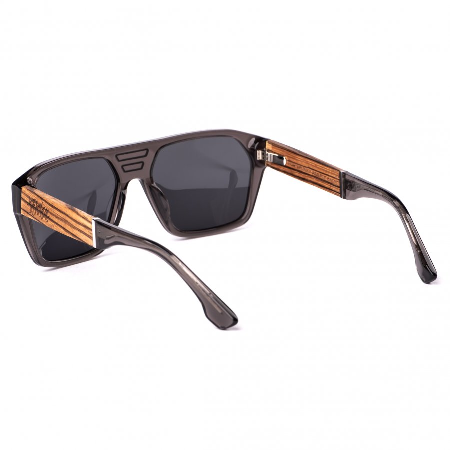 Pitcha PACHINO sunglasses grey/zebrawood
