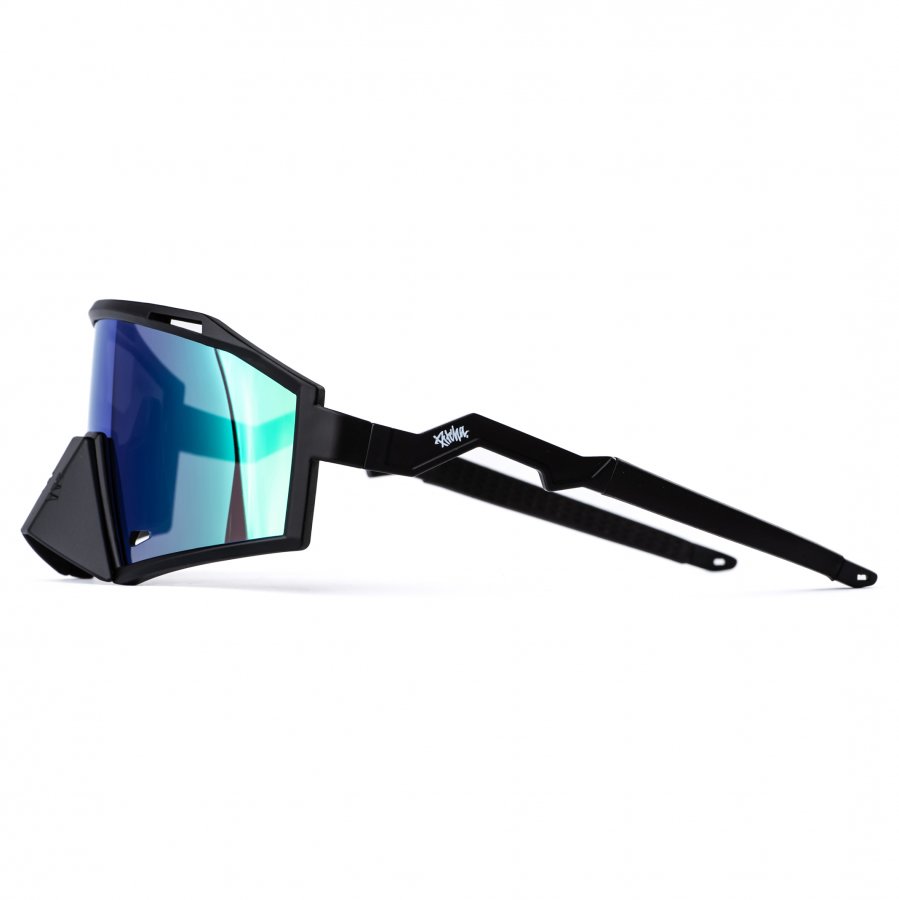 sluneční brýle Pitcha THUNDER black/green mirror