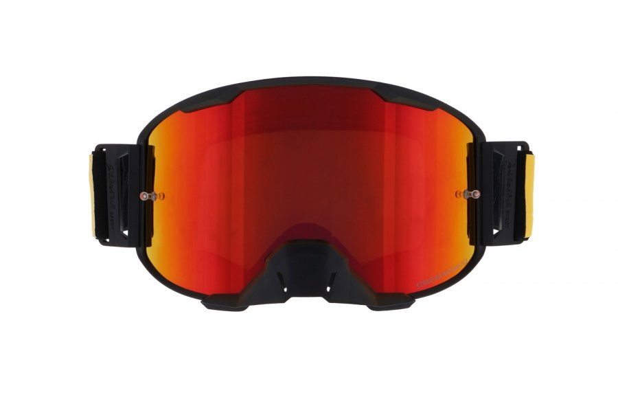brýle STRIVE, RedBull Spect (černé mátné, plexi červené zrcadlové)