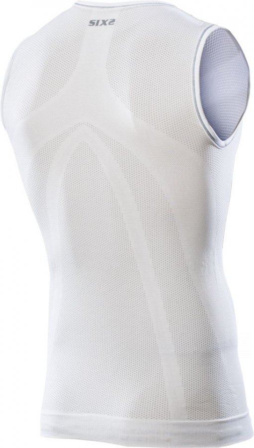funkční tričko SIXS TS1 bez rukávů white