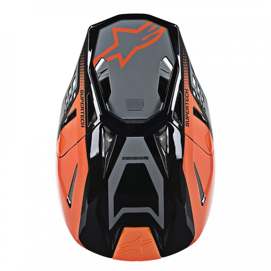 Helma Alpinestars Supertech S-M8 Triple 2020 orange/black/grey
