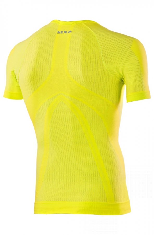 funkční tričko SIXS TS1 s krátkým rukávem yellow