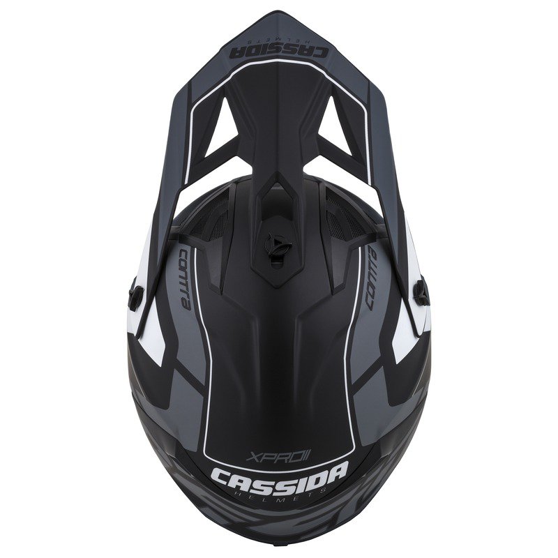helma Cassida Cross Pro 2 Contra grey matte/black/white