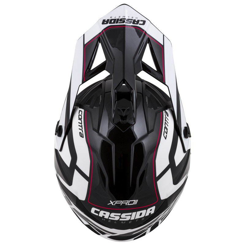 helma Cassida Cross Pro 2 Contra white/red/black