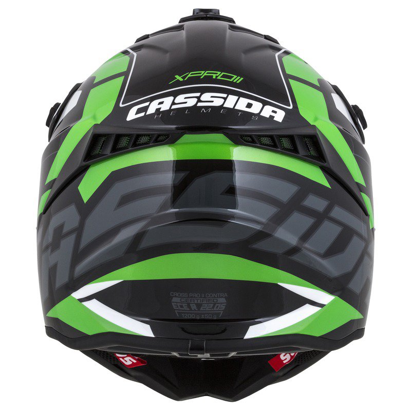 helma Cassida Cross Pro 2 Contra green/black/greywhite