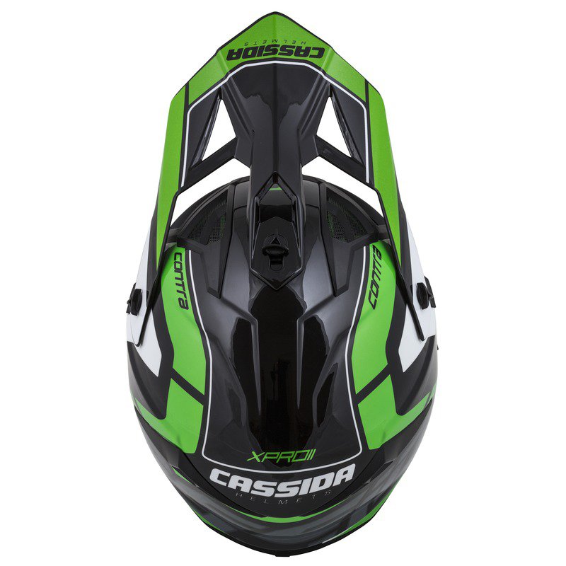 helma Cassida Cross Pro 2 Contra green/black/greywhite
