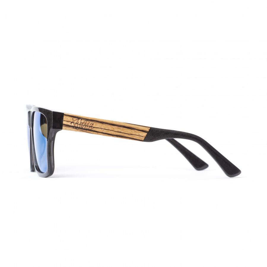Pitcha MAASAI IV sunglasses carbonize/blue/zebra