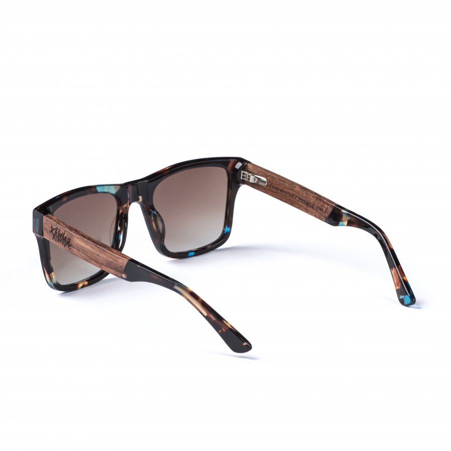 Pitcha MAASAI IV sunglasses blue tortoise/brown/rosewood