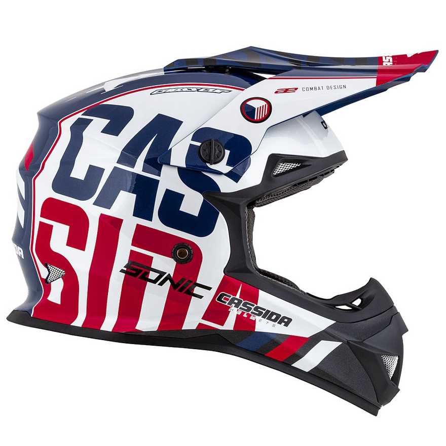 helma Cassida Cross Cup Sonic red/blue/white