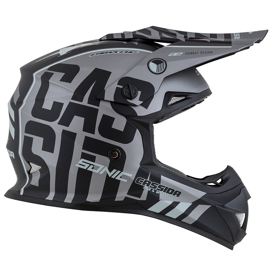 helma Cassida Cross Cup Sonic matte grey/black