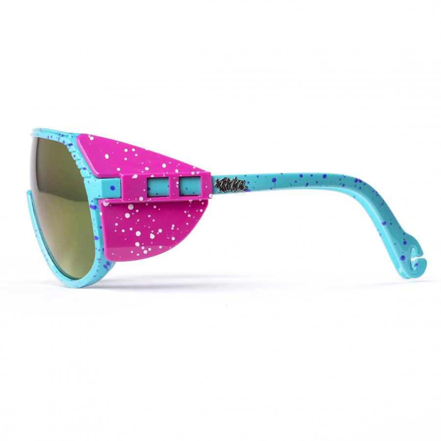 Pitcha SPLASHER sunglasses turquoise/pink