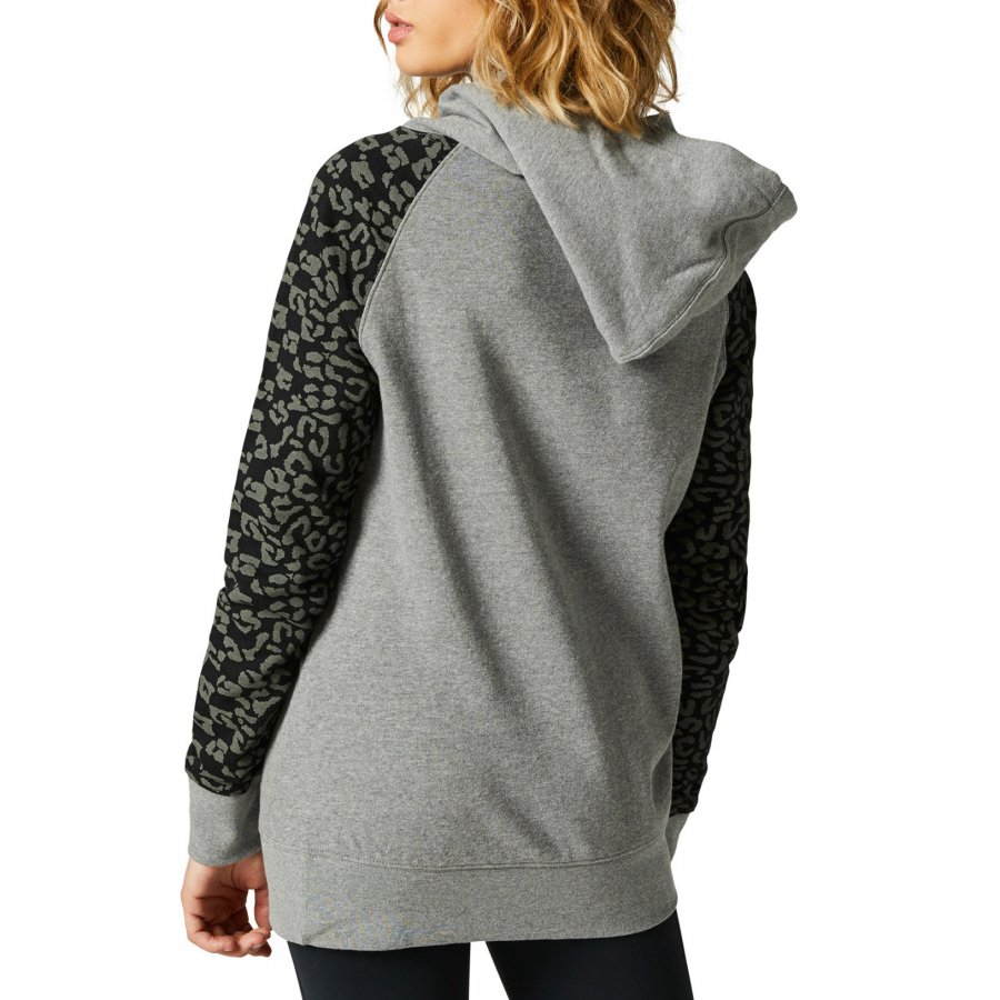Dámská Mikina Fox Society pullover hoodie Heather Graphite