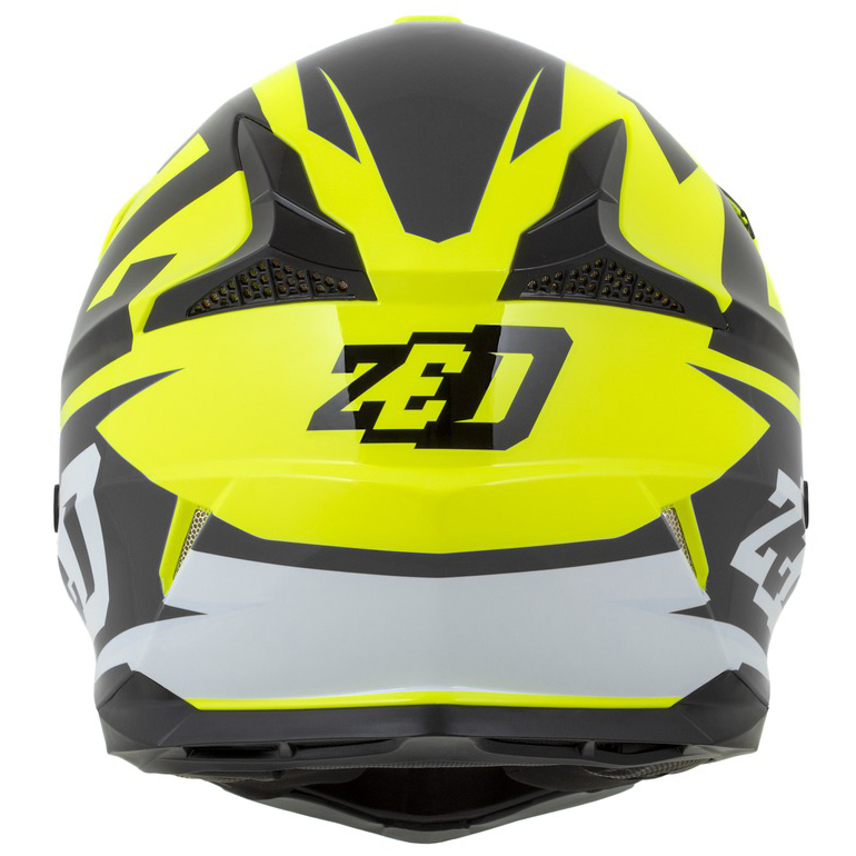 Dětská helma ZED X1.9D yellow fluo/black/white