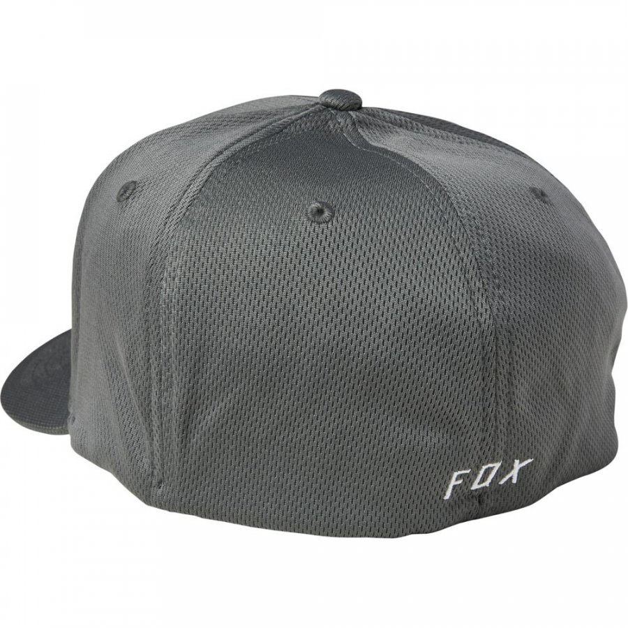 Kšiltovka Fox Lithotype Flexfit 2.0 Hat Grey/White