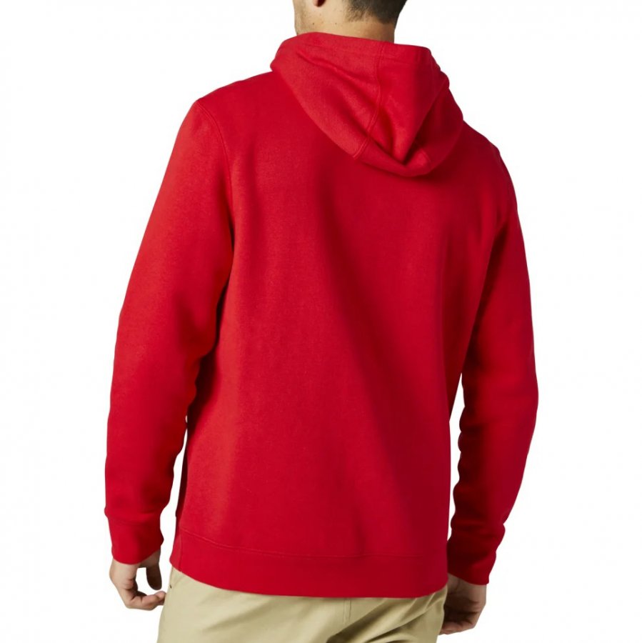 Mikina Fox Pinnacle Pullover Fleece Flame Red
