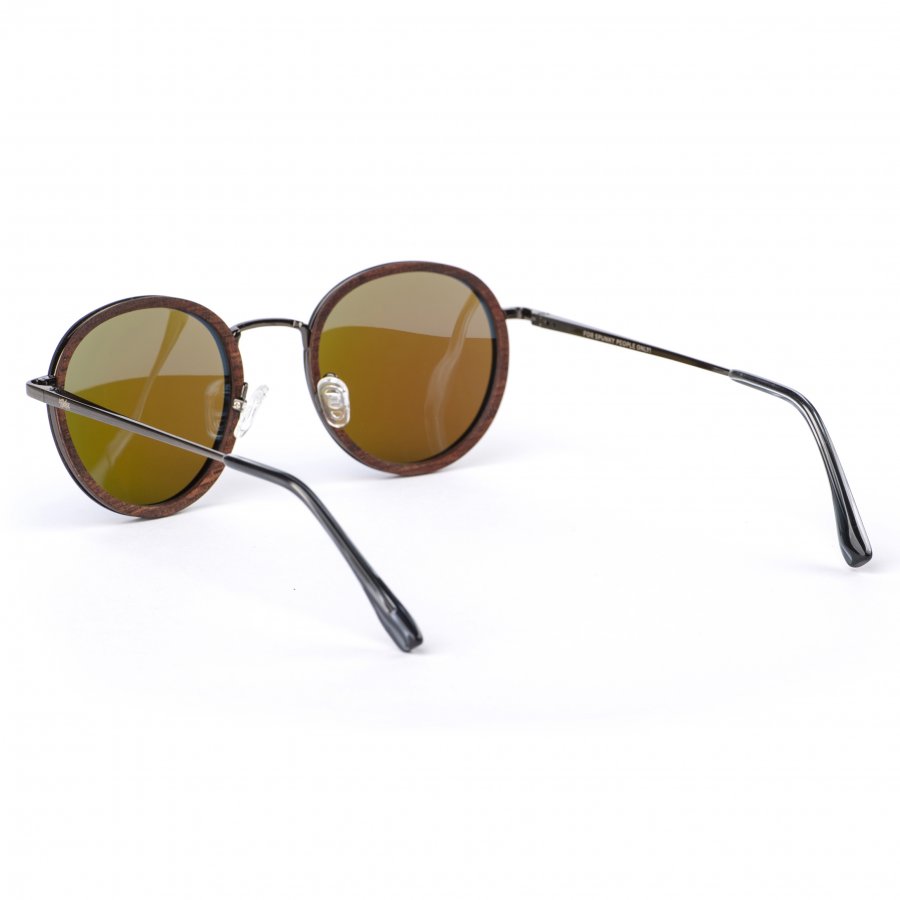 Pitcha LEON sunglasses brushed gun/rosewood
