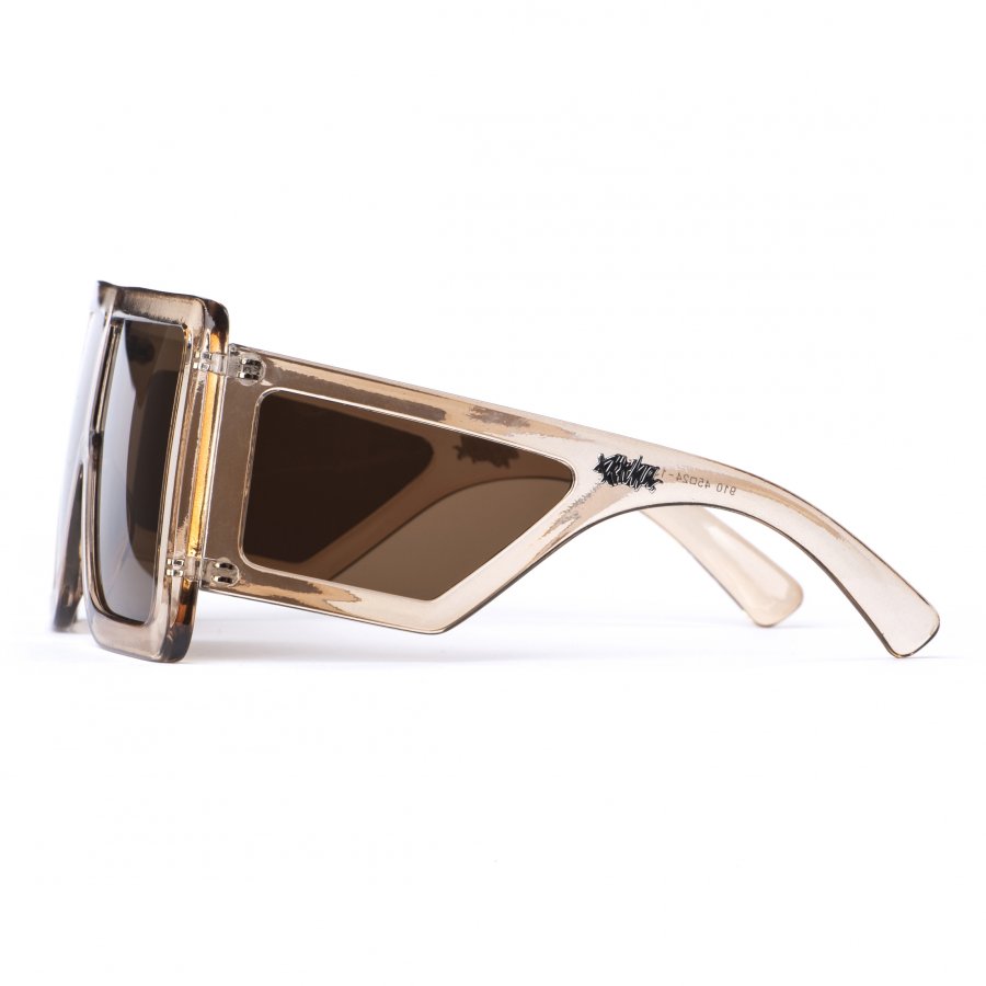 Pitcha VEESA2  sunglasses clear mocca/brown