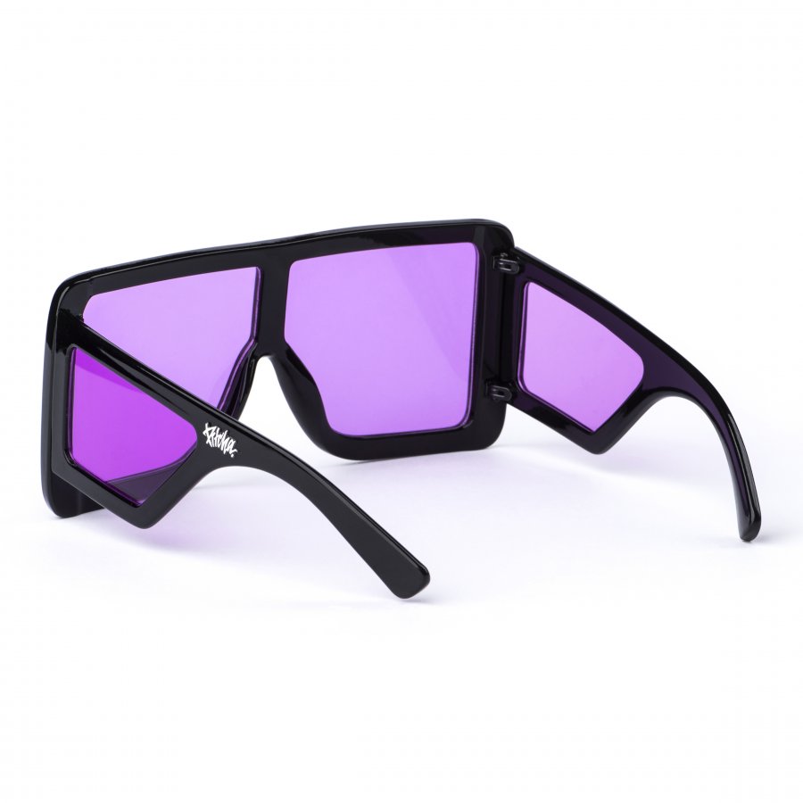 Pitcha VEESA2  sunglasses black/purple