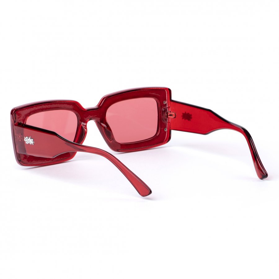 Pitcha VINTAGE sunglasses clear red/red