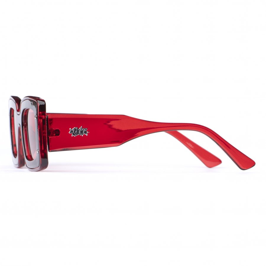Pitcha VINTAGE sunglasses clear red/red
