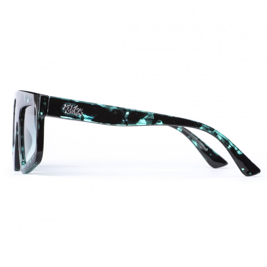 Pitcha ZIQZAG sunglasses dirty turquoise/turquoise 
