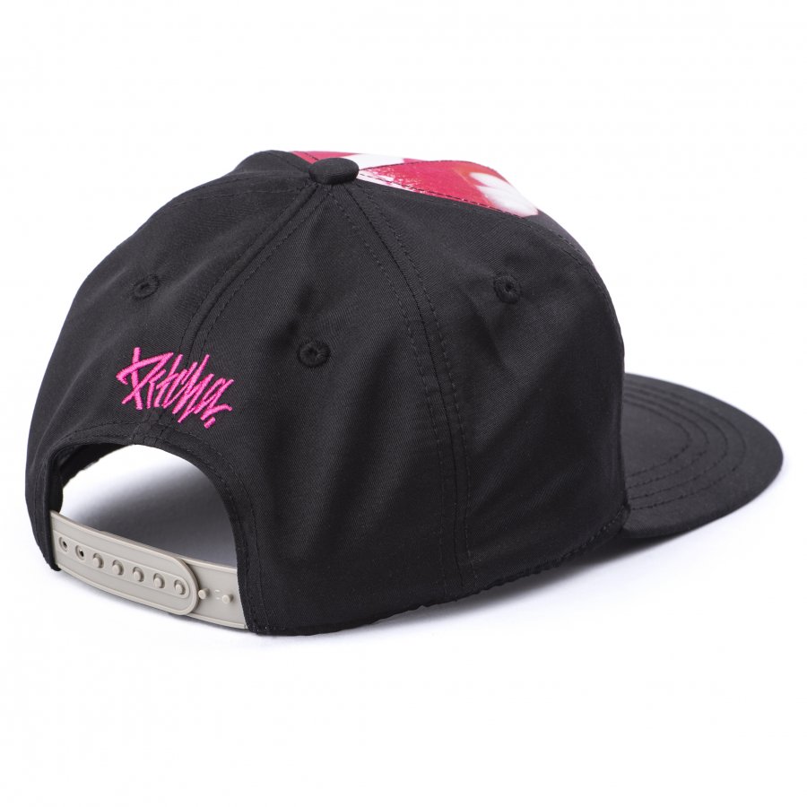 kšiltovka Pitcha KISS snapback hat black/pink