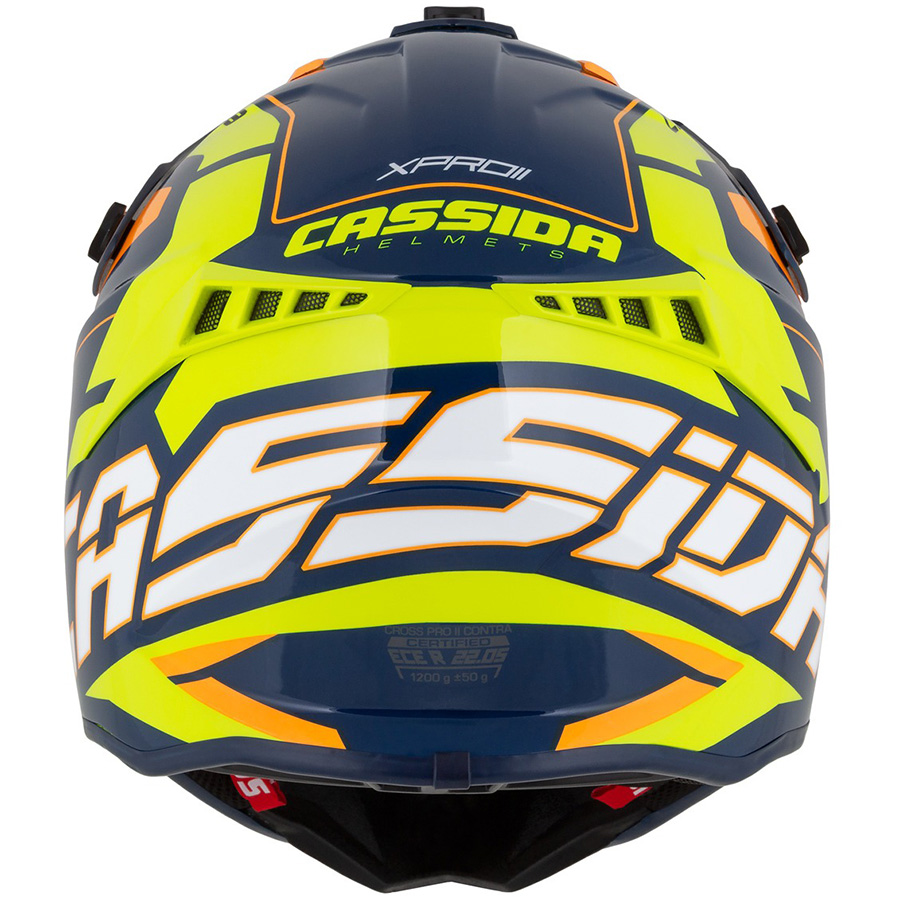 helma Cassida Cross Pro 2 Contra yellow fluo/orange/blue