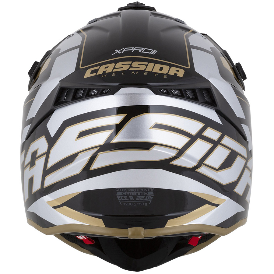helma Cassida Cross Pro 2 Contra gold/grey/black