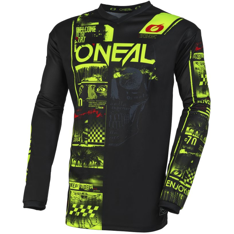 Dres Oneal Element Attack black/yellow