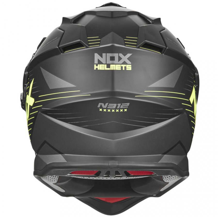 Helma Nox Cross N312 Extend black matte/neon yellow Ride4Stars