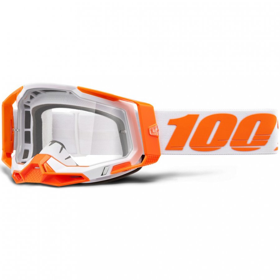 Brýle 100% Racecraft 2 Orange clear lens