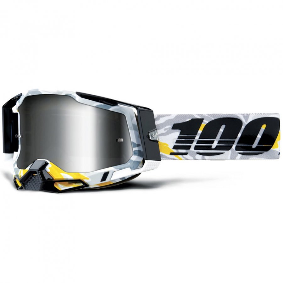 Brýle 100% Racecraft Korb silver lens