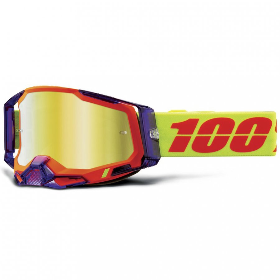Brýle 100% Racecraft Panam golden lens