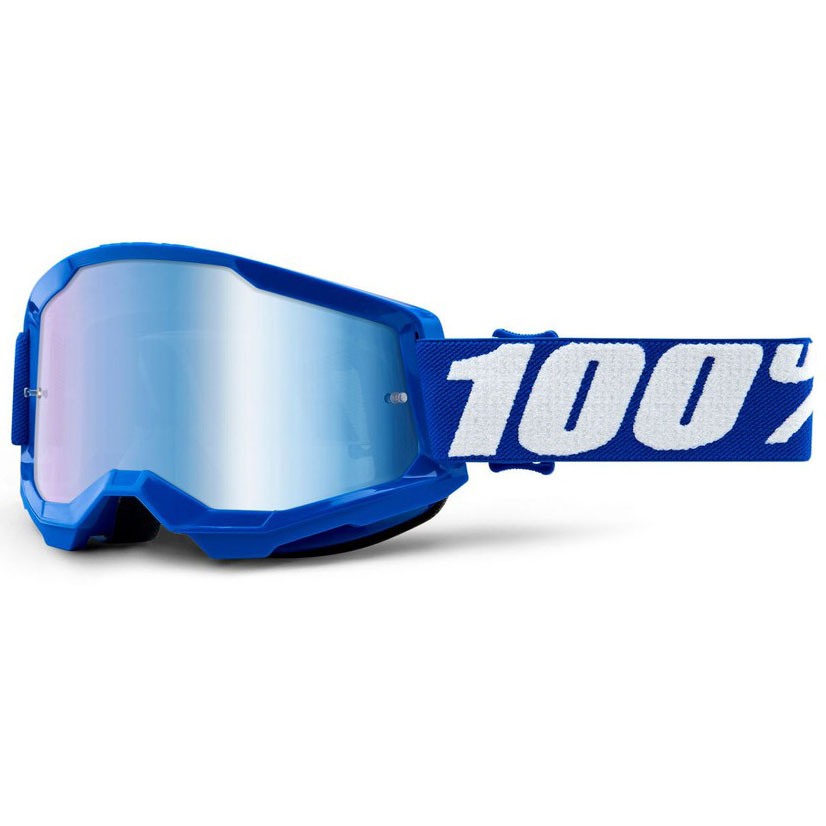 Brýle 100% Strata 2 USA blue/bluemirrored lens