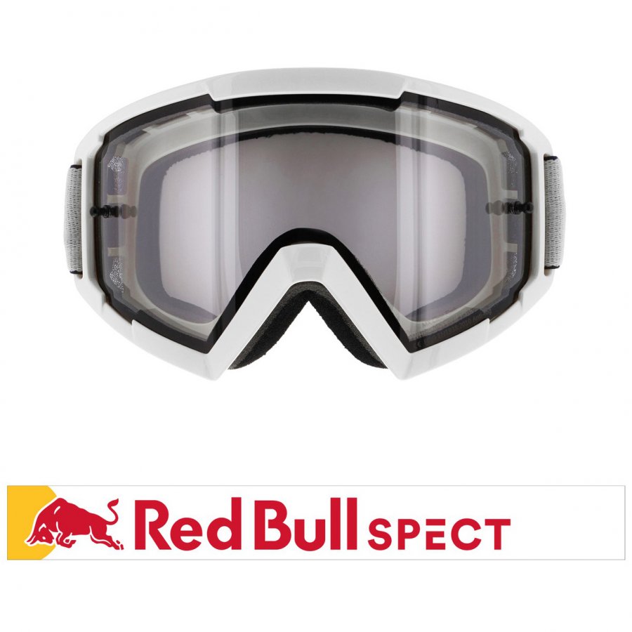 brýle WHIP, RedBull Spect (bílé, plexi čiré)