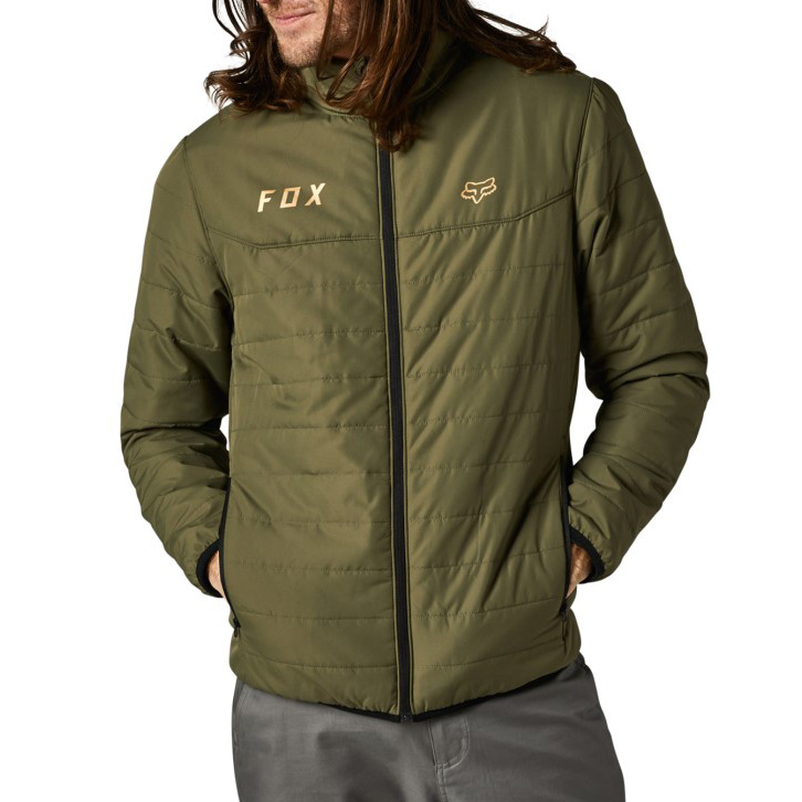 Bunda Fox Howell Puffy Jacket Fatigue Green