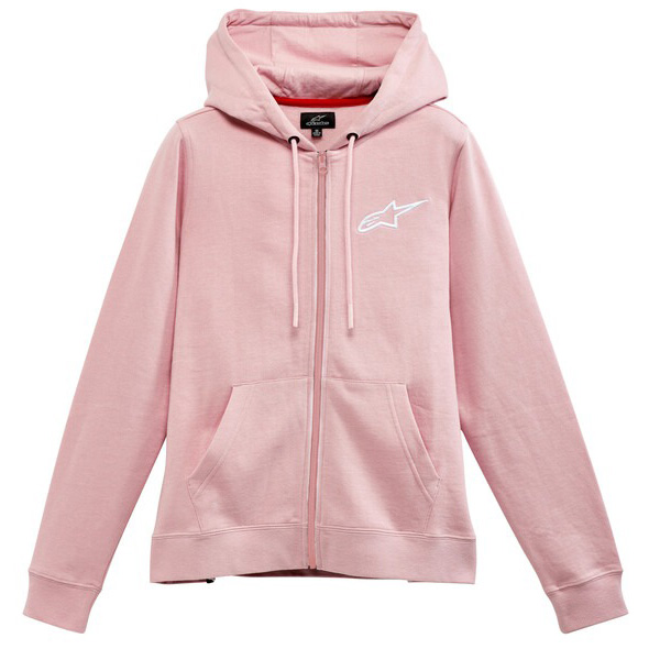 Dámská Mikina Alpinestars Ageless Chest hoodie pink/white