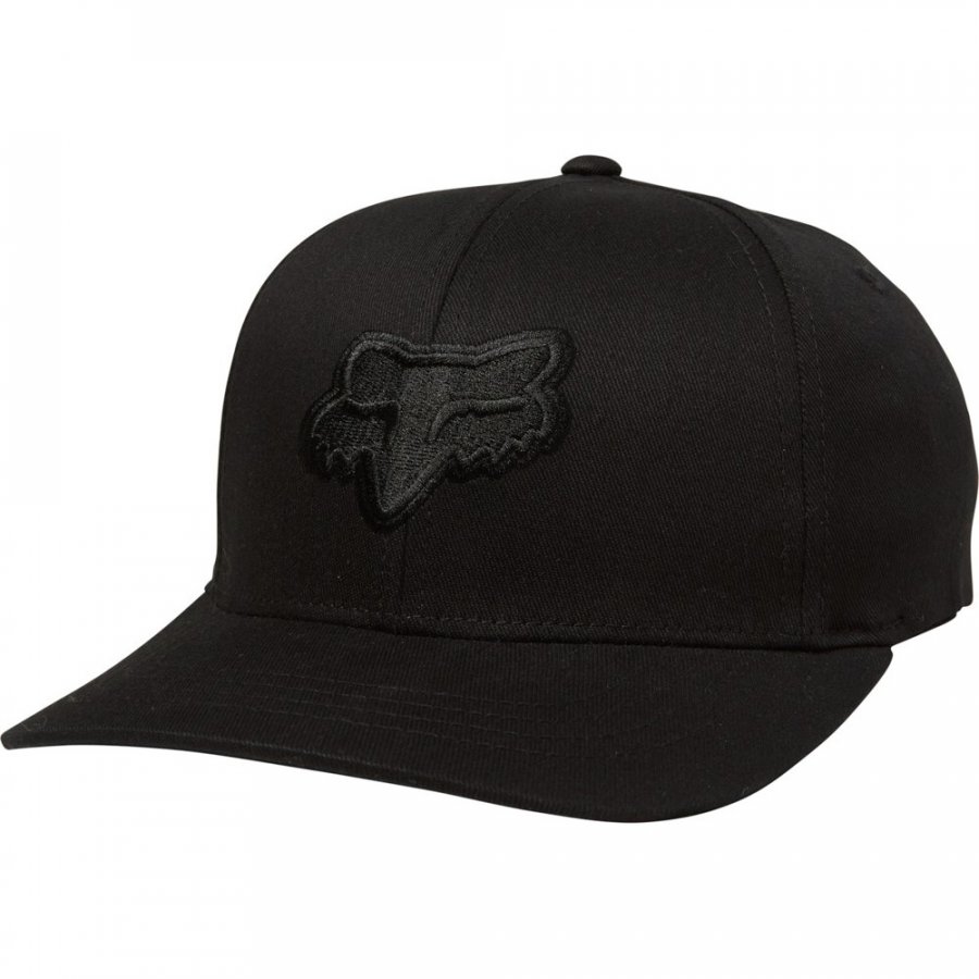 Dětská čepice Fox Youth Legacy Flexfit Hat Black/Black