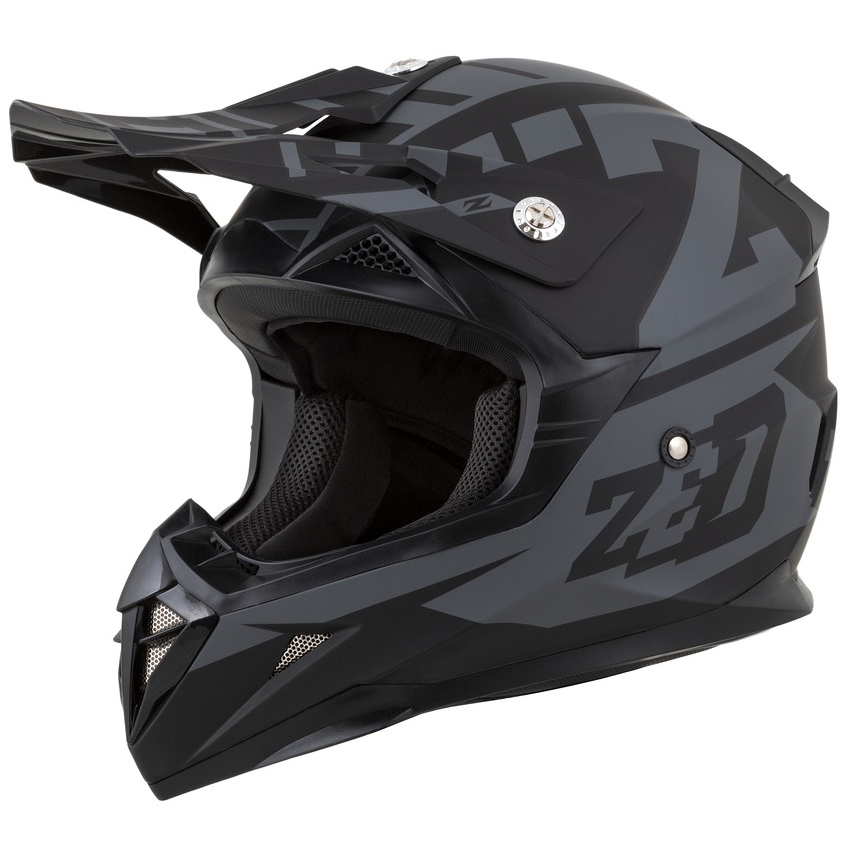Dětská helma ZED X1.9D grey matte/black