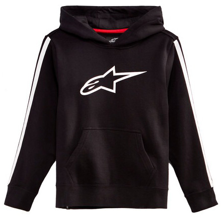 Dětská mikina Alpinestars Racey hoodie black/red