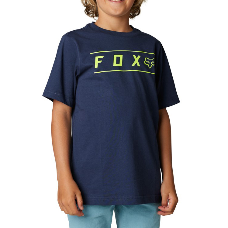 Dětské Triko Fox Youth Pinnacle Ss Tee Deep Cobalt