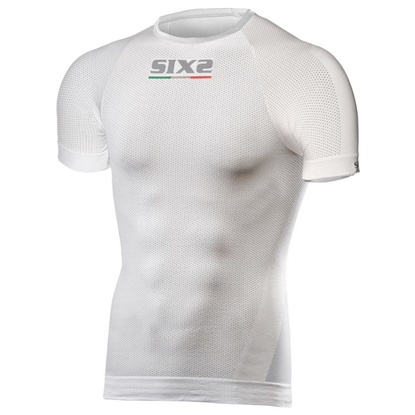 funkční tričko SIXS TS1 s krátkým rukávem white