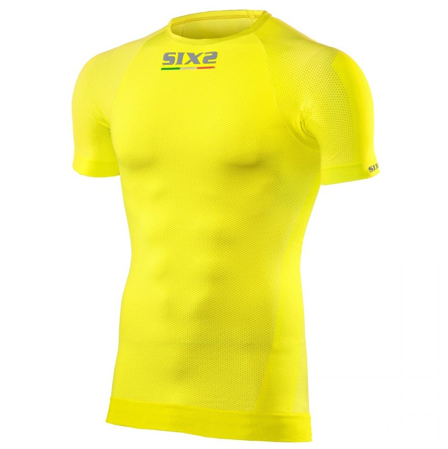 funkční tričko SIXS TS1 s krátkým rukávem yellow