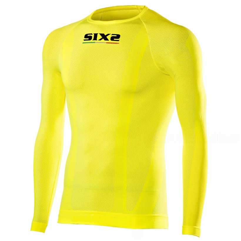 funkční tričko SIXS TS2 s dlouhým rukávem yellow