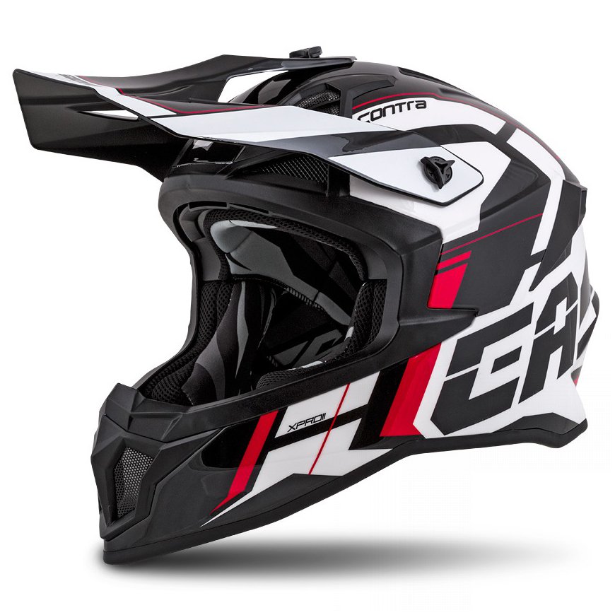 helma Cassida Cross Pro 2 Contra white/red/black
