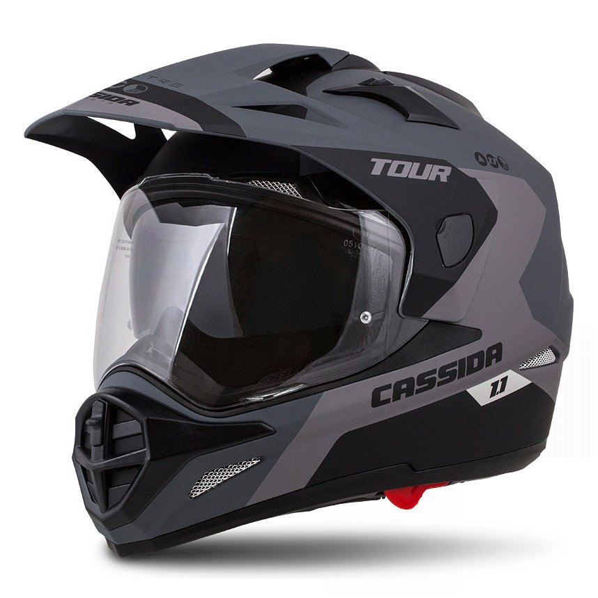 helma Cassida Tour 1.1 Spectre grey matte/light grey/black