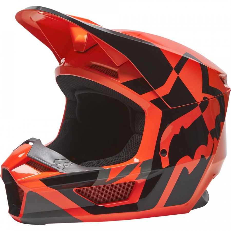 Helma Fox V1 Lux Helmet Ece Fluo Orange